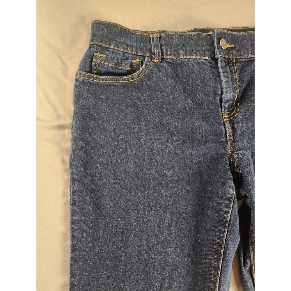 KRISTIN DAVIS Women’s Bootcut Jeans Size 8 Medium Wash Denim 27” Inseam - Picture 2 of 12